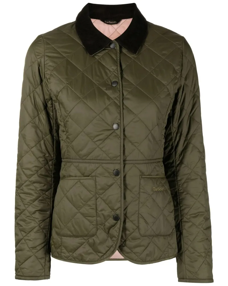 Barbour Deveron Quilted Jacket Green