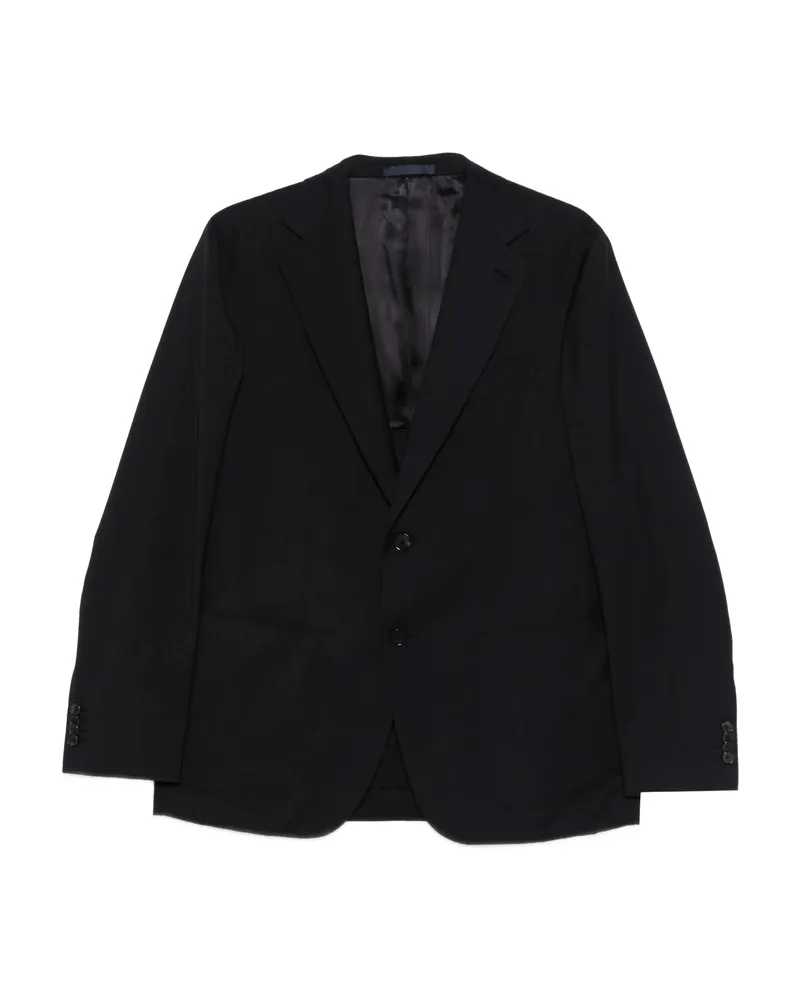 Caruso Aida Notched-lapel Blazer Blue