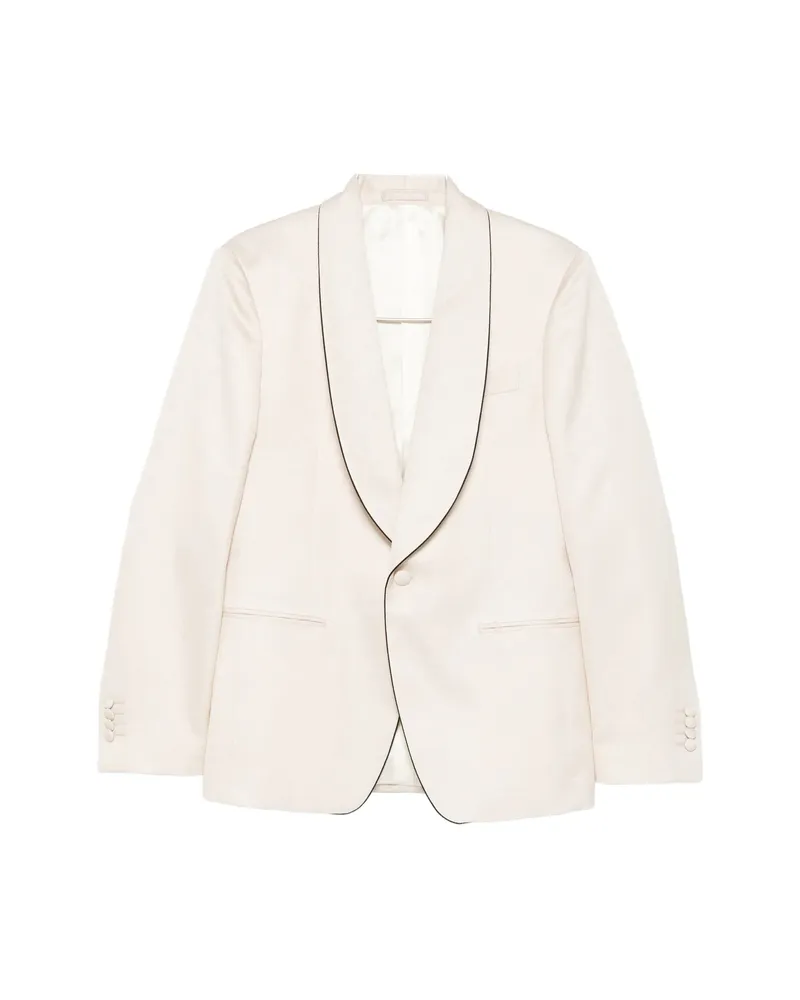 LARDINI Single-breasted Blazer Neutrals