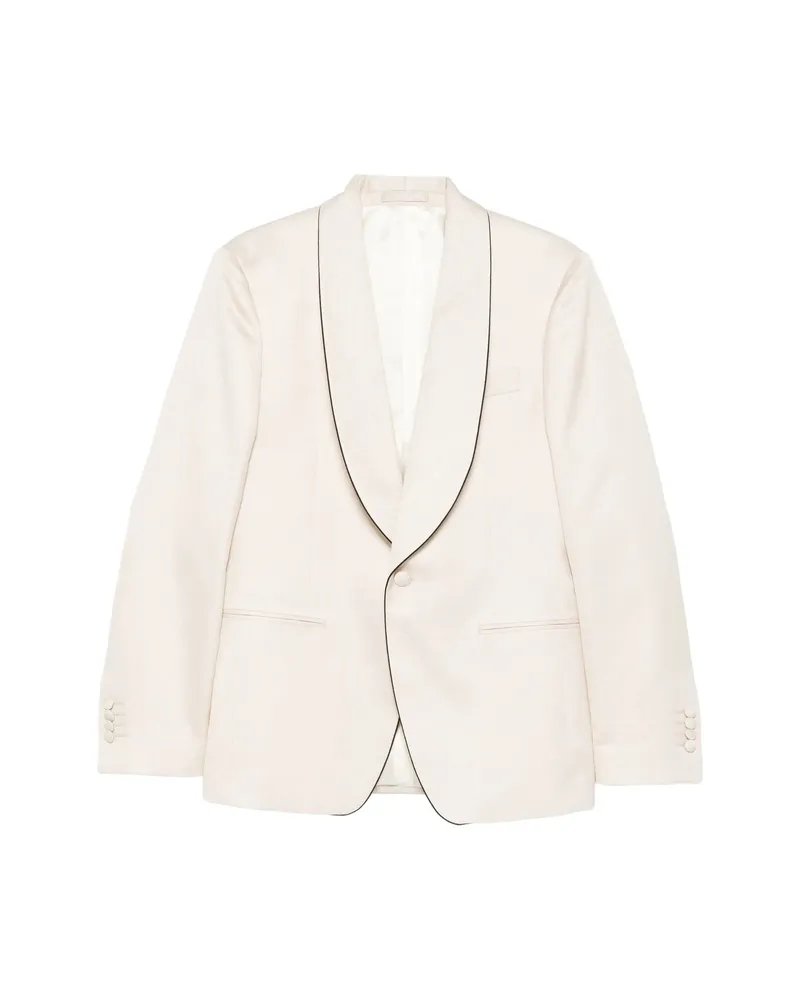 LARDINI Single-breasted Blazer Neutrals