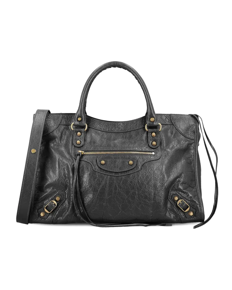 Balenciaga Zip-fastening Tote Bag Black