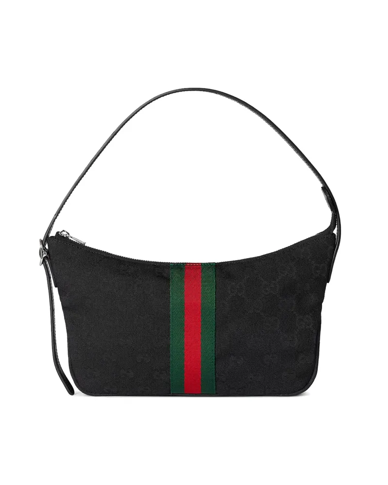 Gucci Small Lunetta Shoulder Bag Black