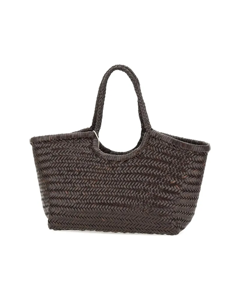 Dragon Diffusion Nantucket Leather Tote Bag Brown