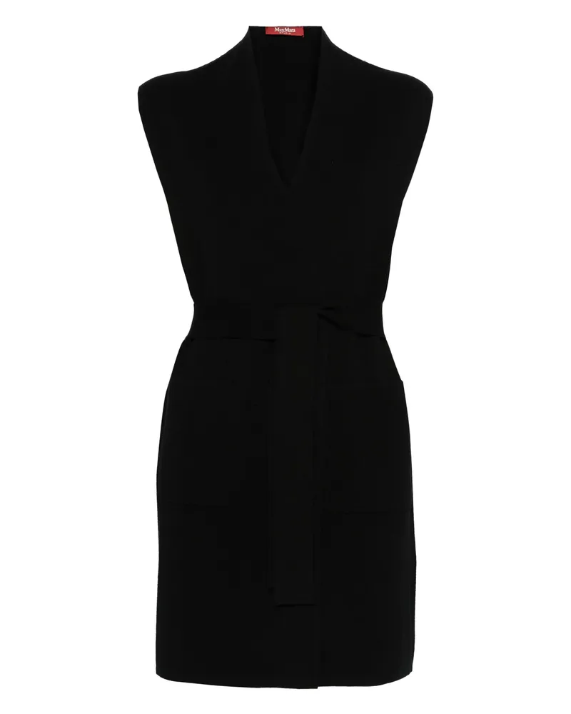 Max Mara Knitted Vest Black