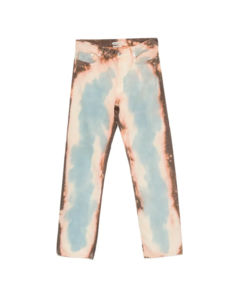 J.W.Anderson Tie-dye Effect Jeans Orange