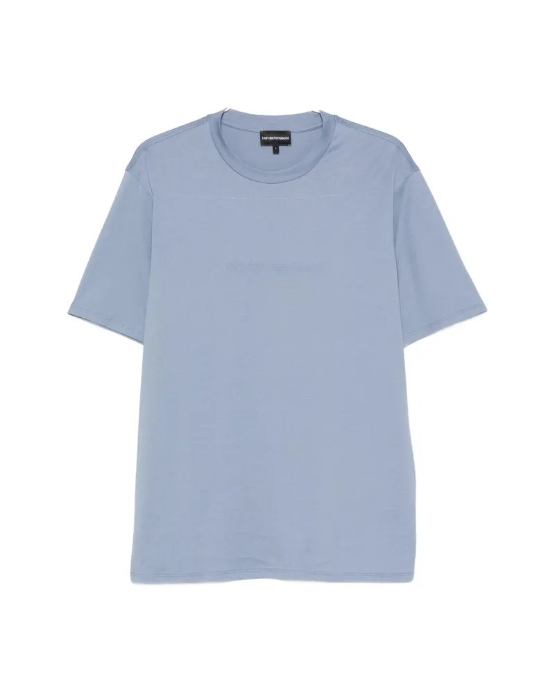 Emporio Armani T-shirts And Vests Blue