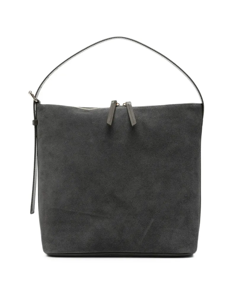A.P.C. A. p.c. Vera Suede Tote Bag Grey