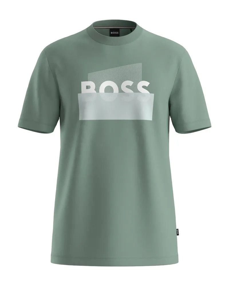 HUGO BOSS Logo T-shirt Green