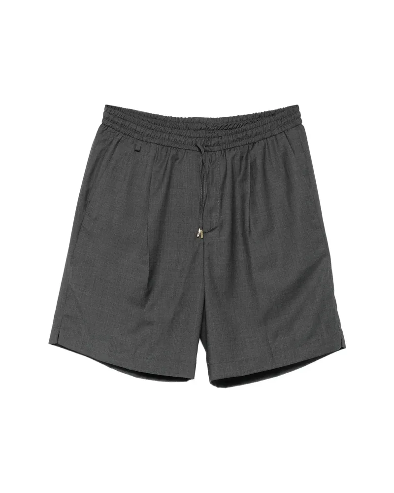 Briglia 1949 Molokaip Pleated Drawstring Shorts Grey