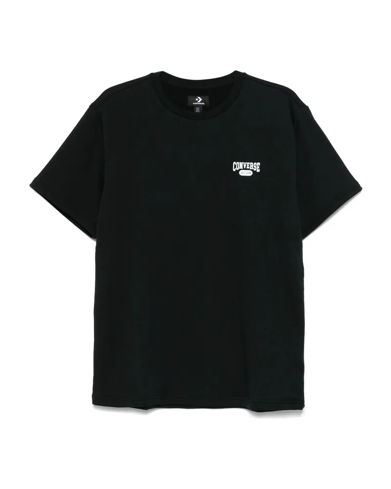 Converse Logo-print T-shirt Black