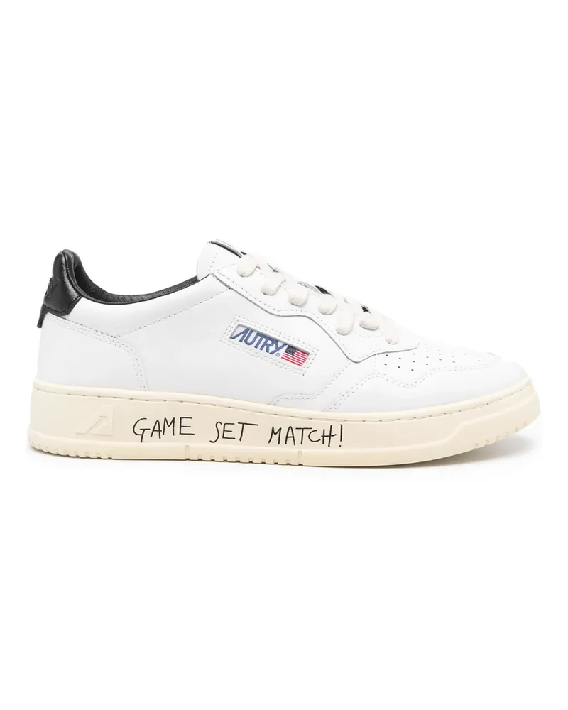 AUTRY Medalist Panelled Sneakers White