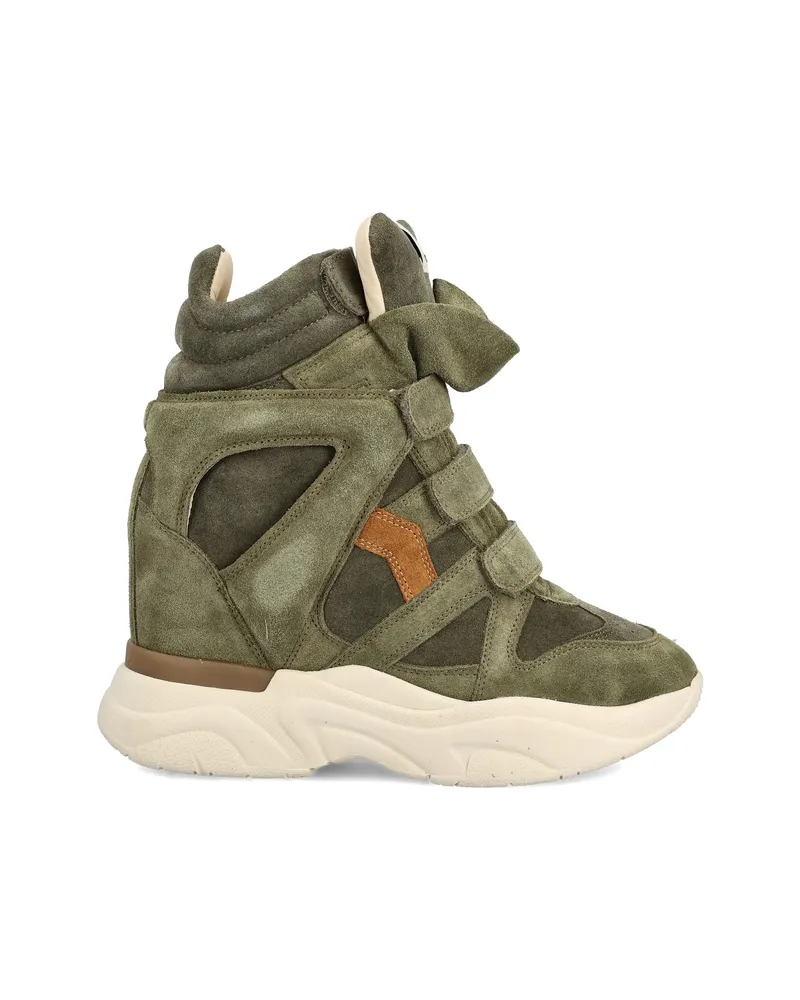 Isabel Marant Touch-strap Sneakers Green