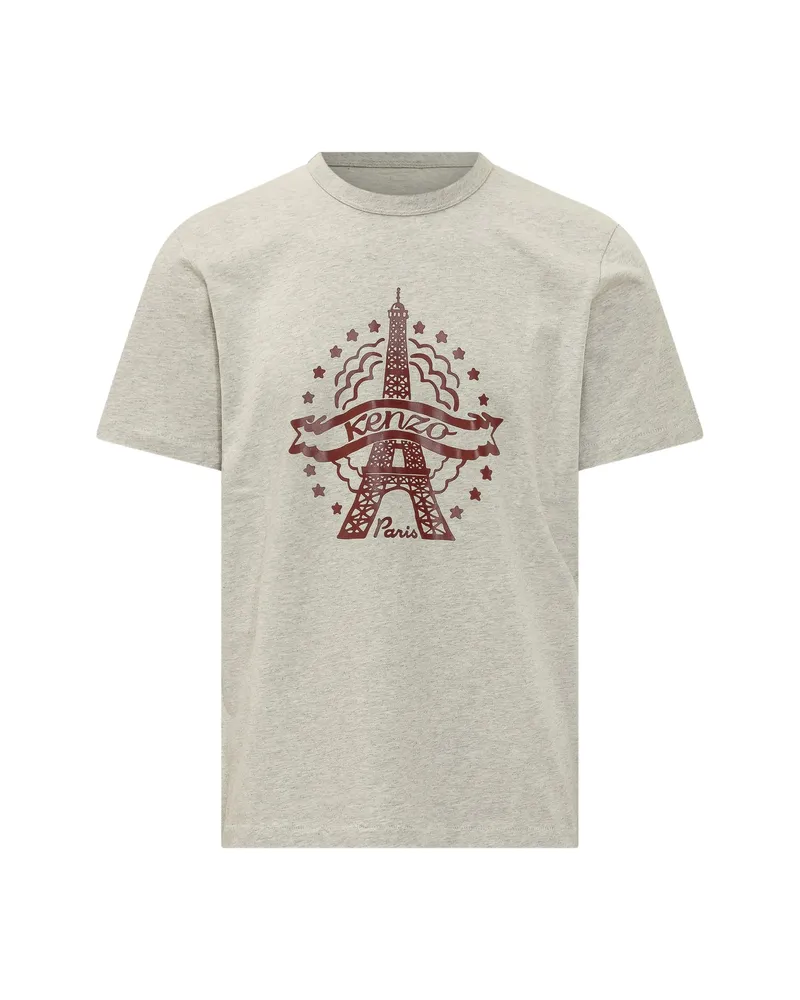 Kenzo EIFFEL TOWER T-SHIRT Grey