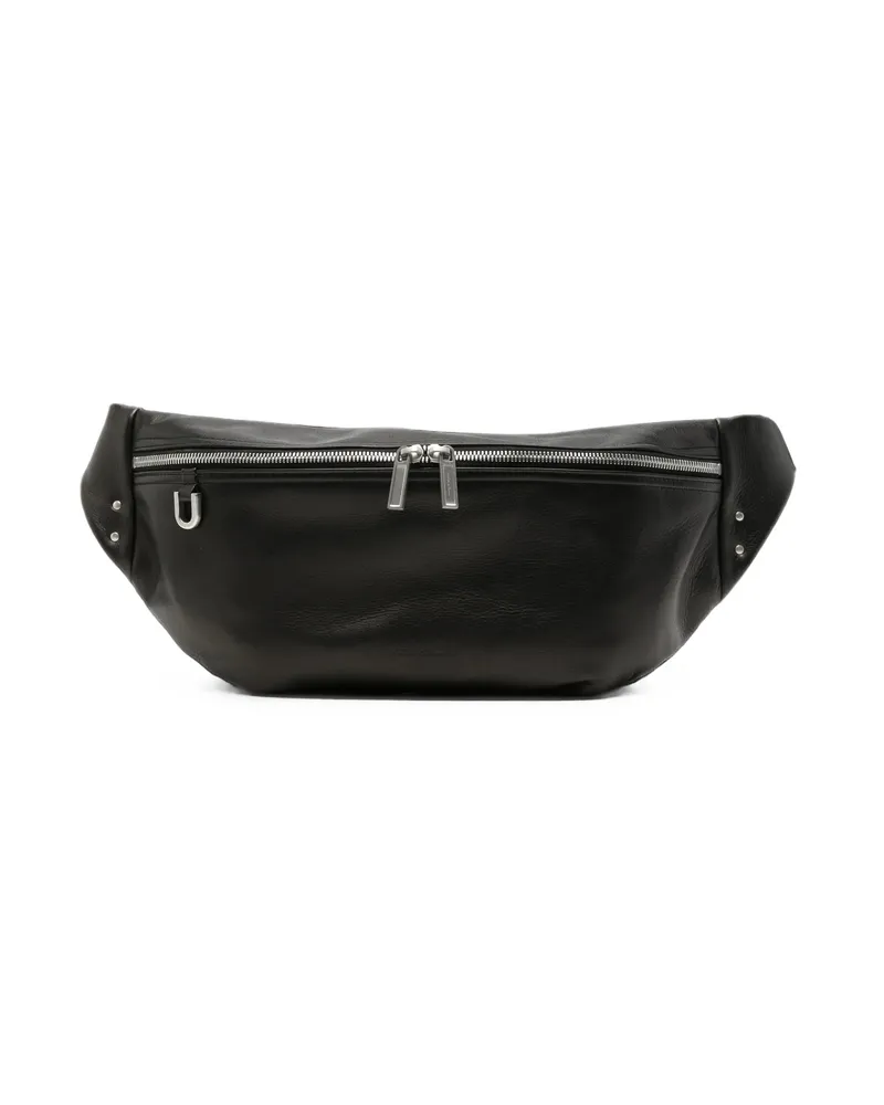 Rick Owens Leather Belt Bag Black