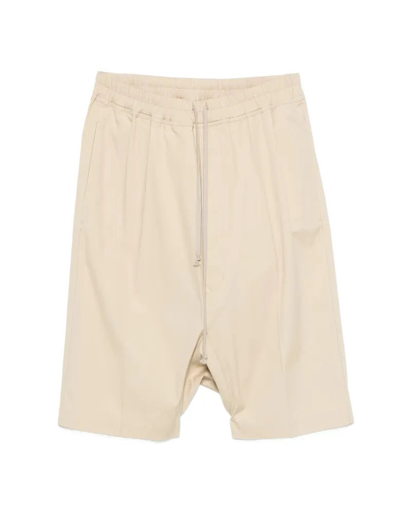 Rick Owens Drawstring Shorts Neutrals