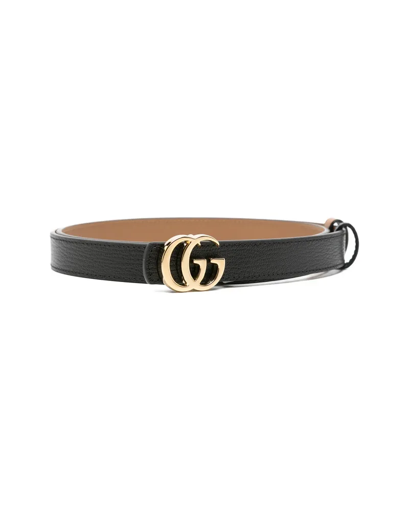 Gucci Marmont Double G Belt Black