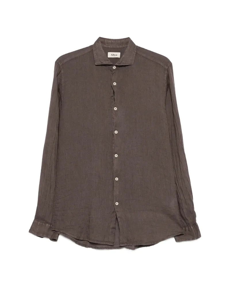Altea Button Shirt Brown