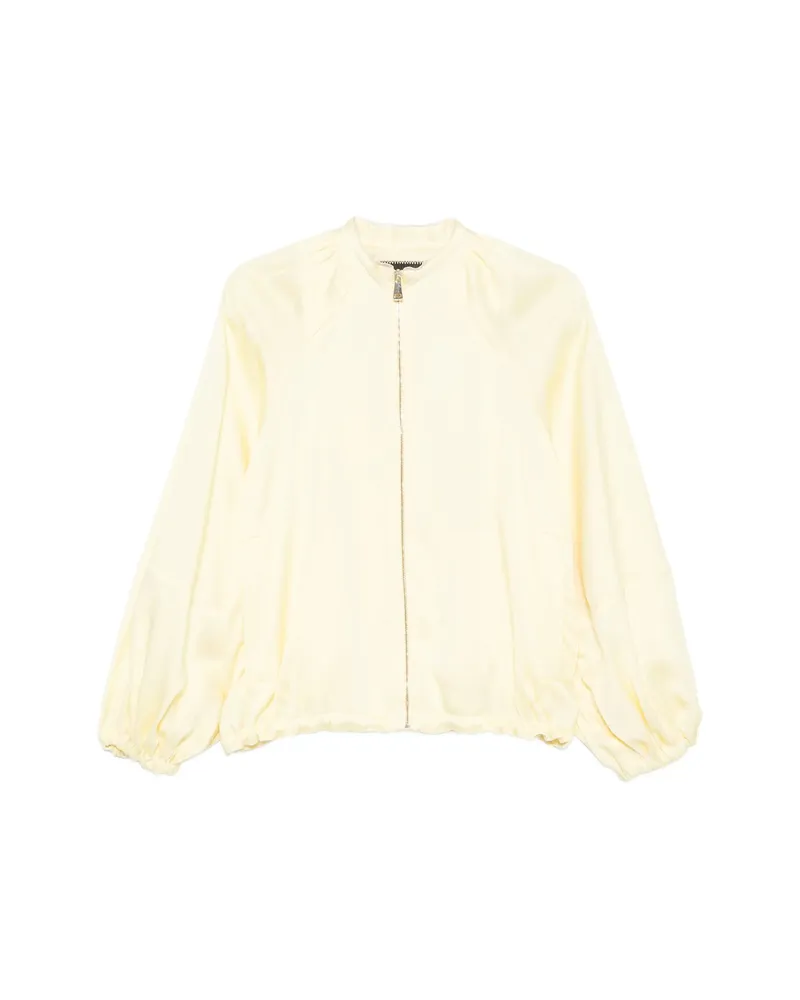 Fabiana Filippi Zip-fastening Jacket Yellow