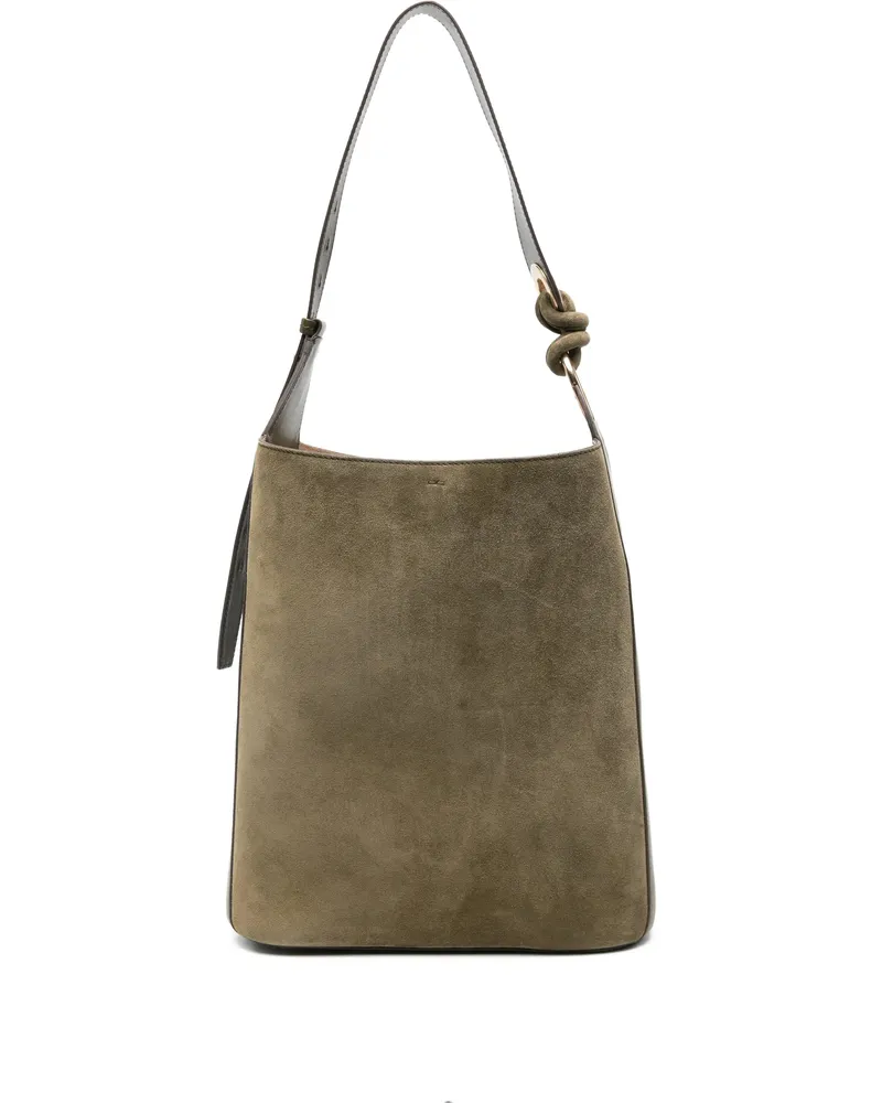 Anya Hindmarch Knot Detail Tote Bag Green