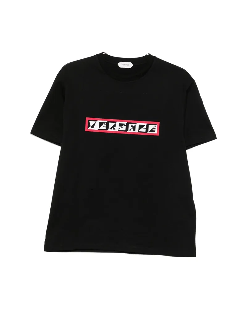 Versace T-shirts And Vests Black