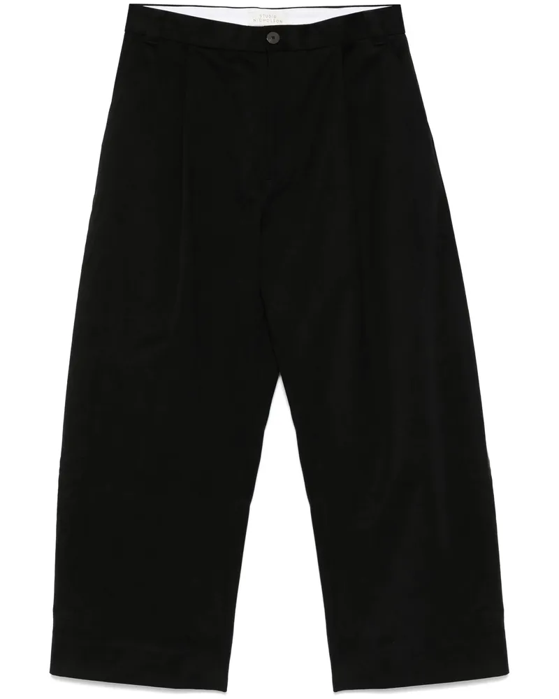 Studio Nicholson Continuity Trousers Black