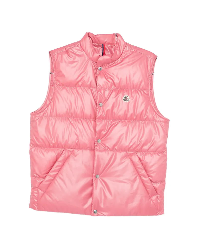 Moncler Restigo Quilted Buttoned Gilet Pink