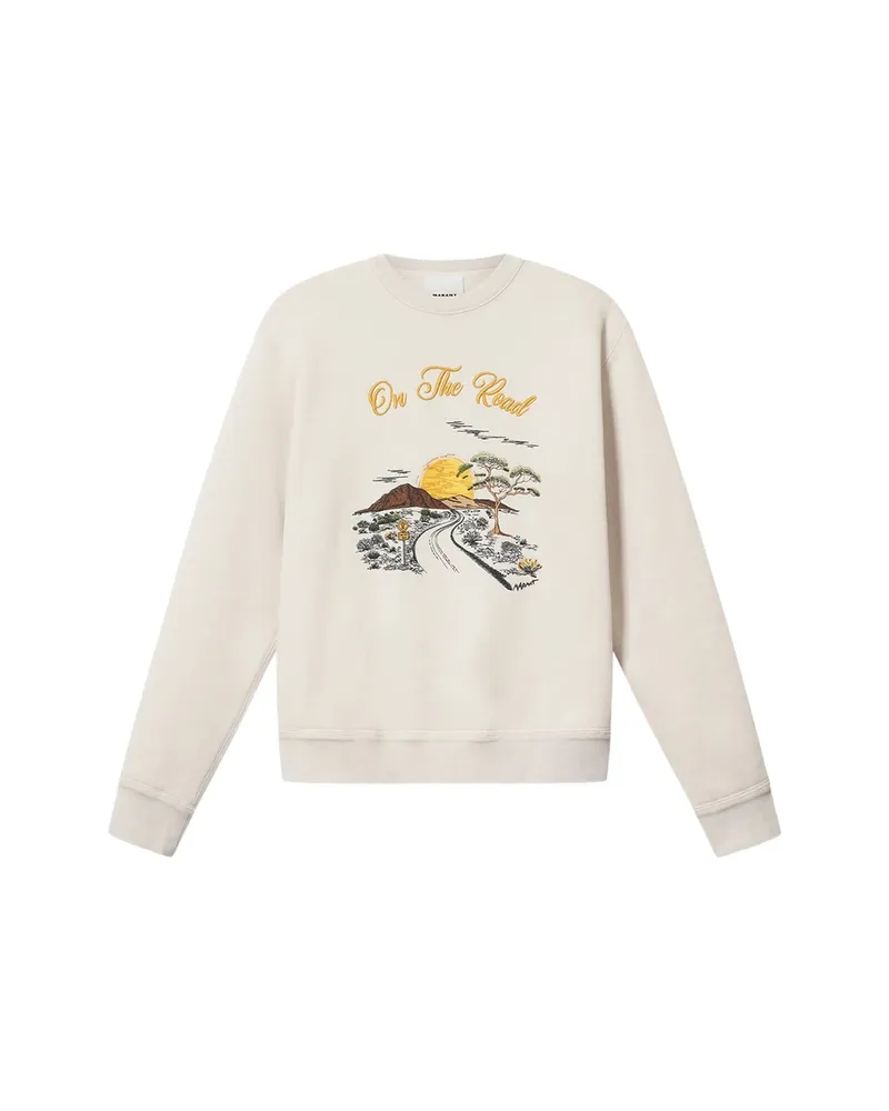 Isabel Marant Mikoy Sweat Shirt Neutrals