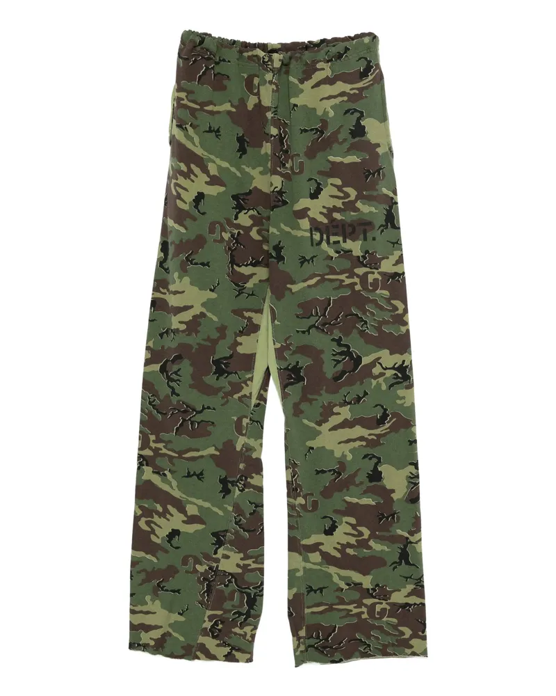 GALLERY DEPT. X Josué Thomas Camouflage-pattern Track Pants Green