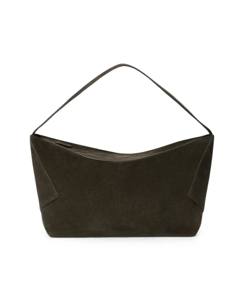 Studio Nicholson Hagu Leather Shoulder Bag Brown