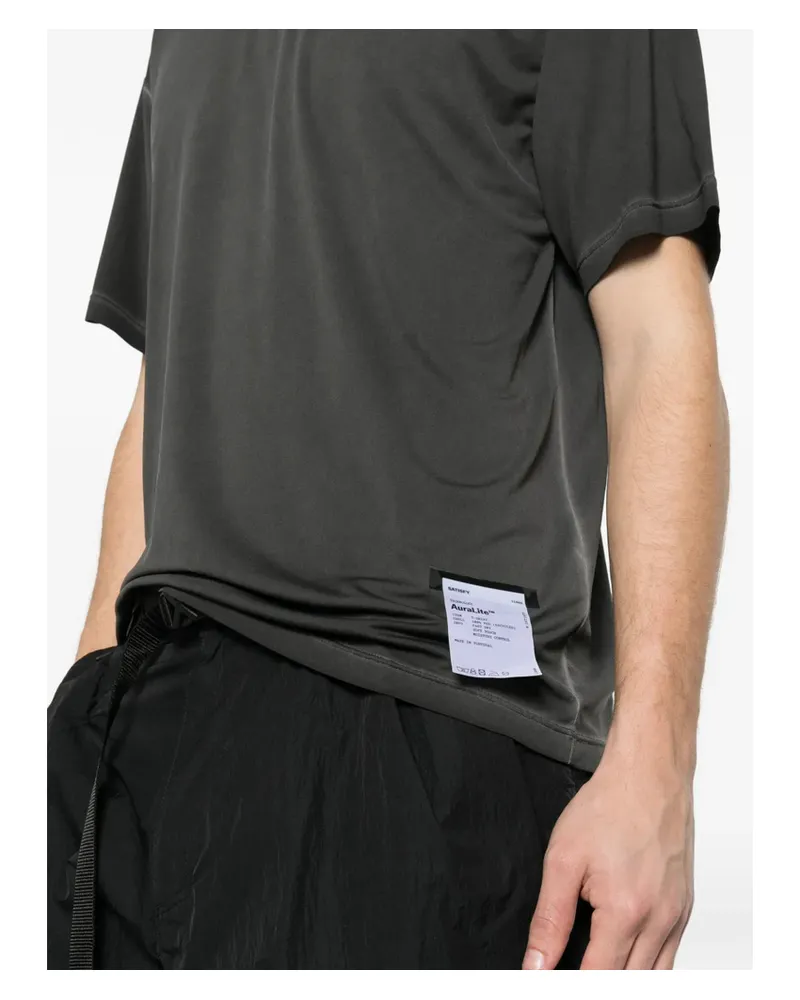 Satisfy SATISFY T-shirts And Polos Black Grey