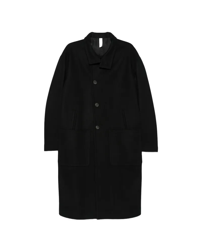 Hevò Savelletri Single-breasted Coat Black