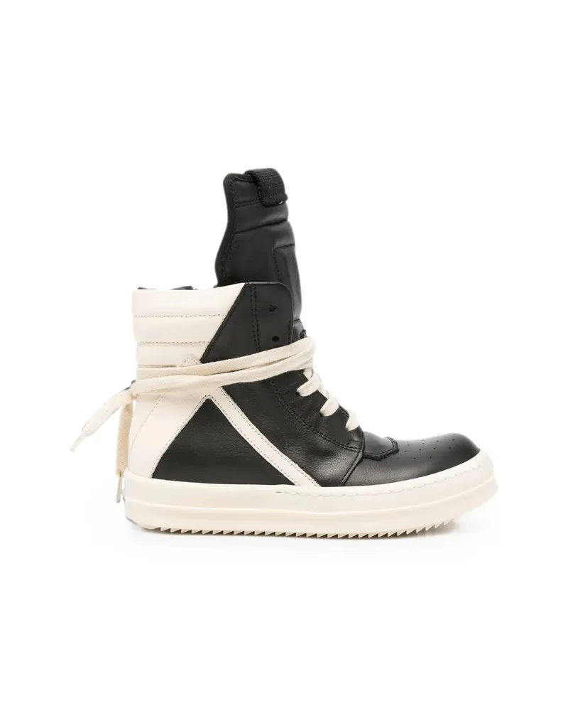 Rick Owens Geobasket High-top Sneakers Black
