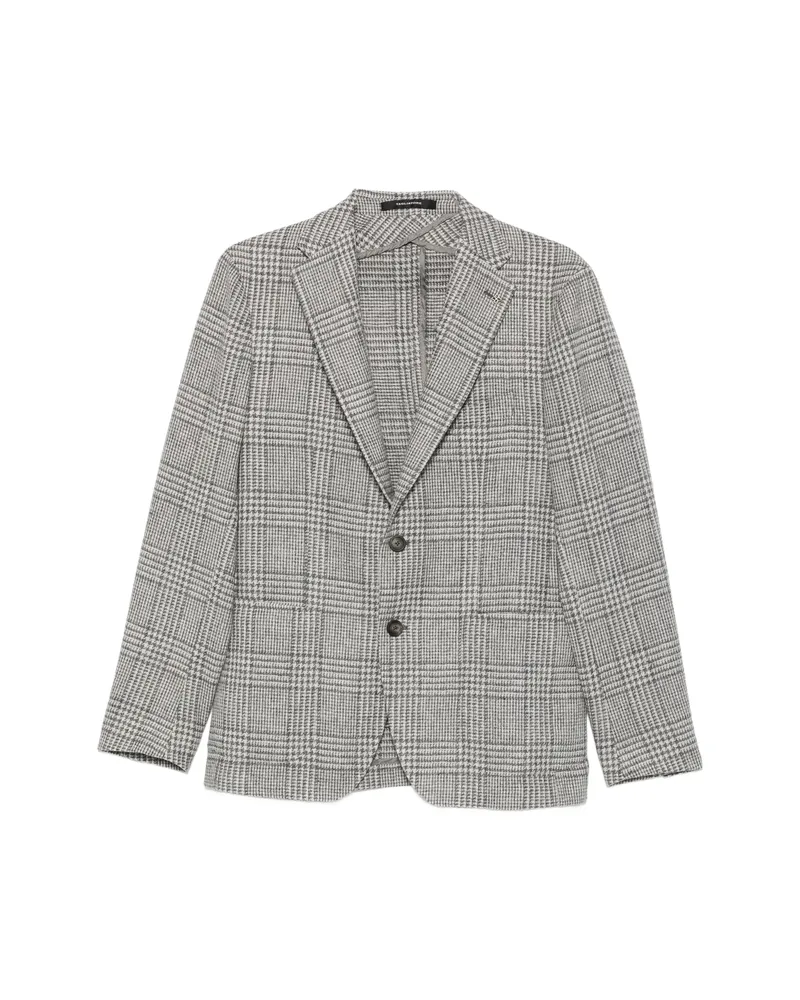Tagliatore Prince Of Wales Check Blazer Grey