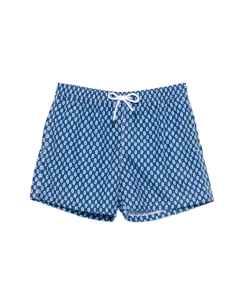 Fedeli Madeira Swim Shorts Blue