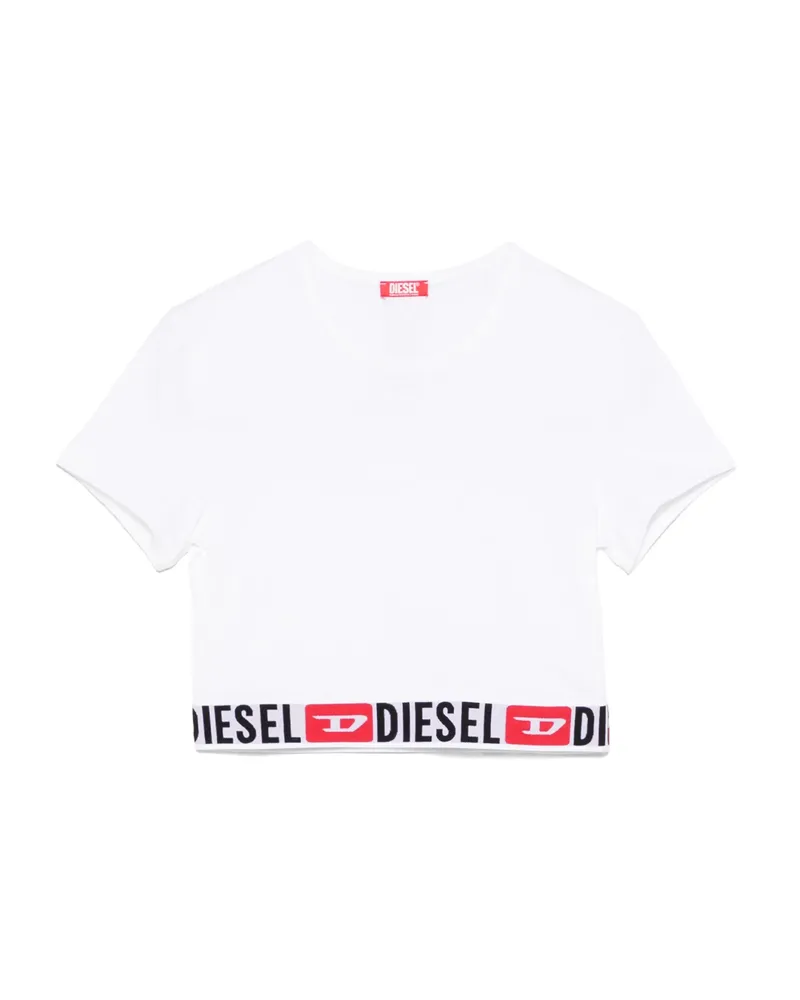 Diesel Irma-D-Core Cropped Top White