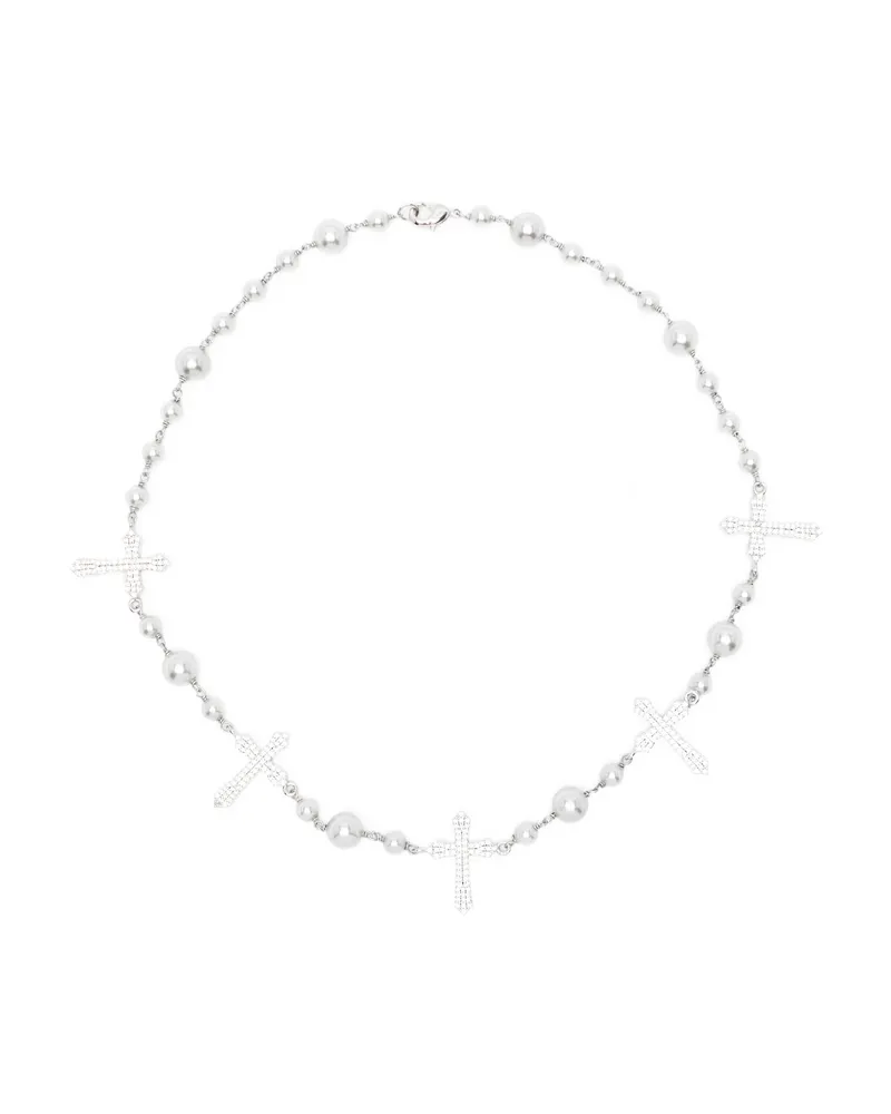 DARKAI Pearls Royal Necklace Silver