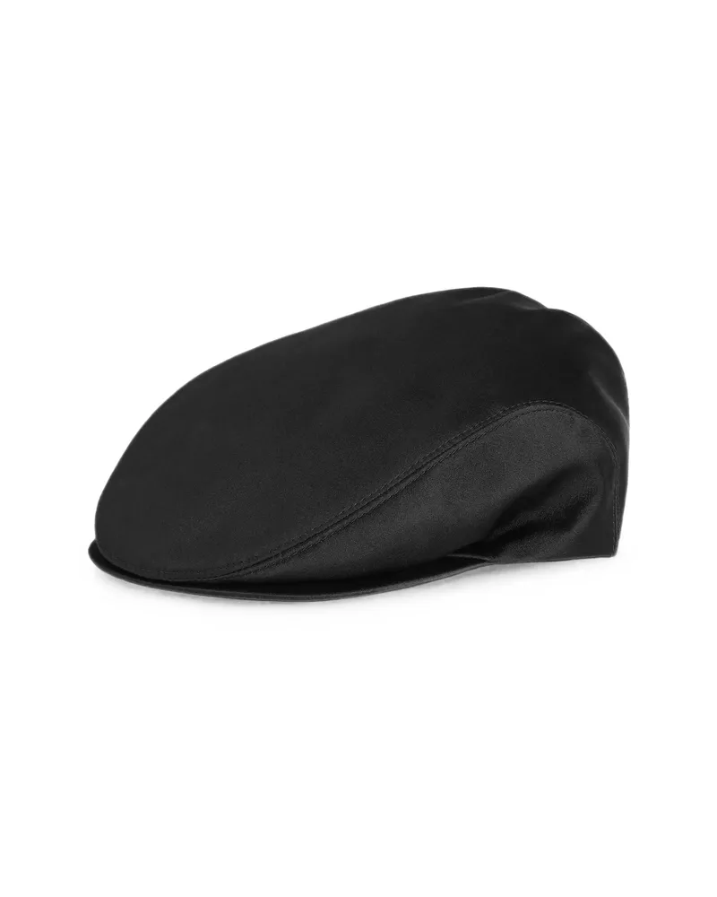 Dolce & Gabbana Duchesse Flat Cap Black