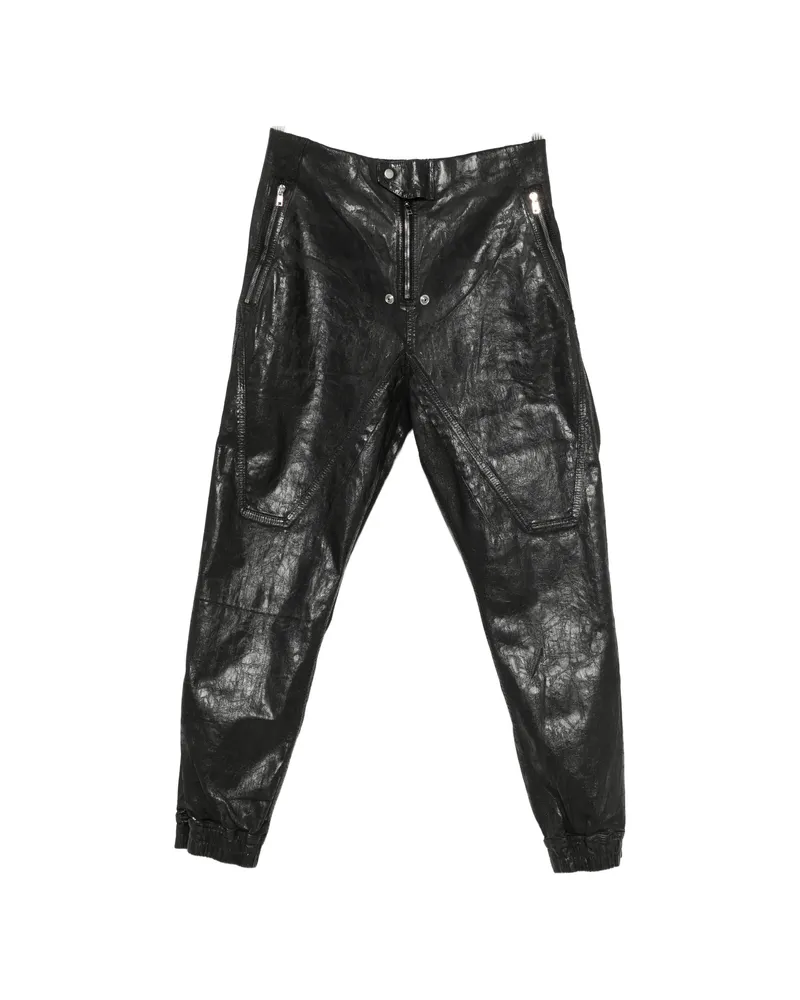 DRKSHDW by Rick Owens Moto Zip-fastening Trousers Black