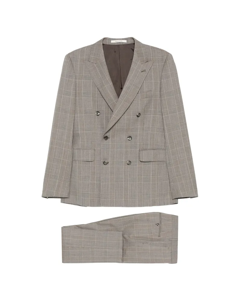 Tagliatore Double-breasted Suit Neutrals