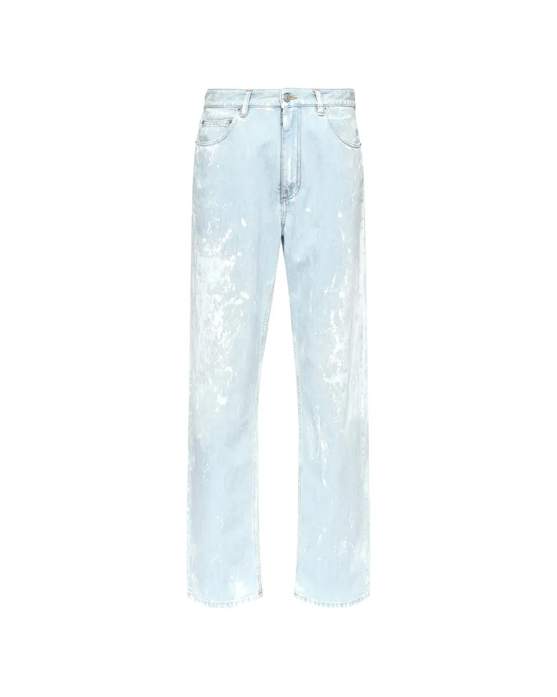 Maison Margiela Belt-loops Jeans Blue