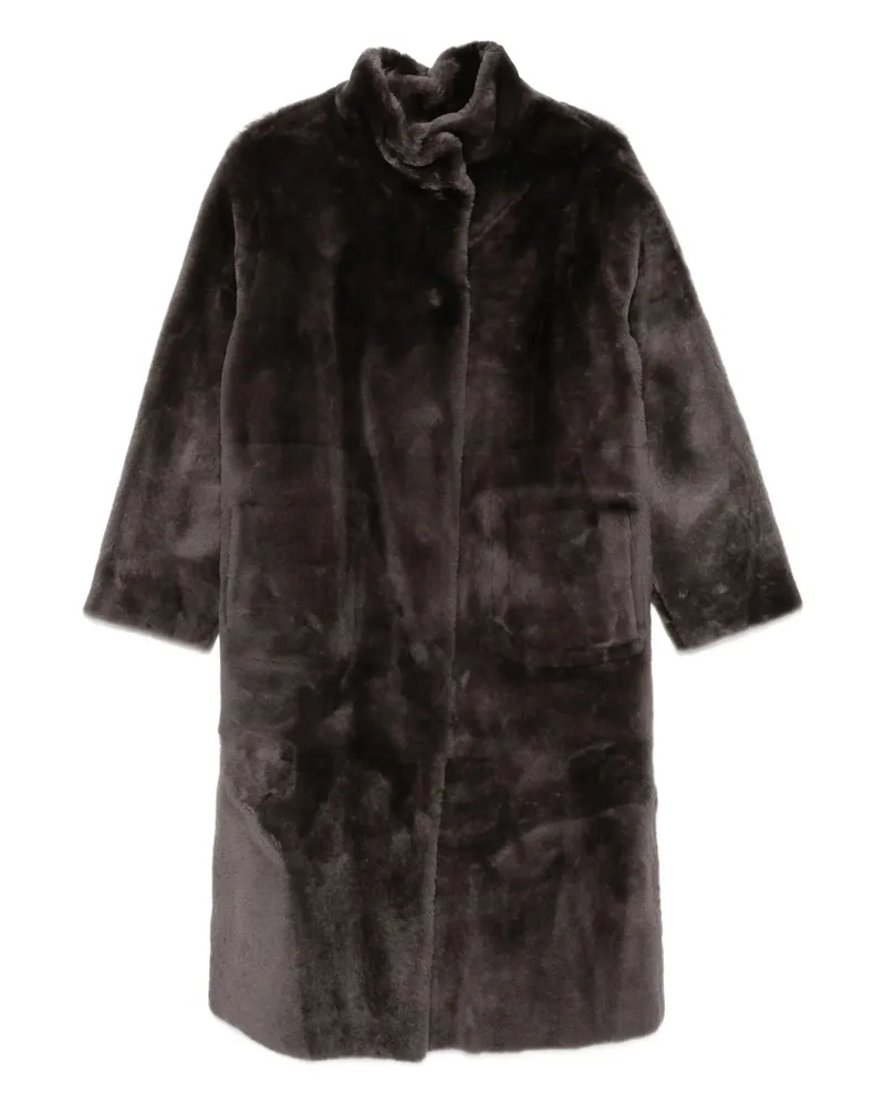 SUPREMA Reversible Coat Grey