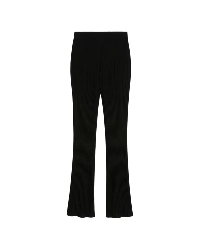 Max Mara Plissé Trousers Black