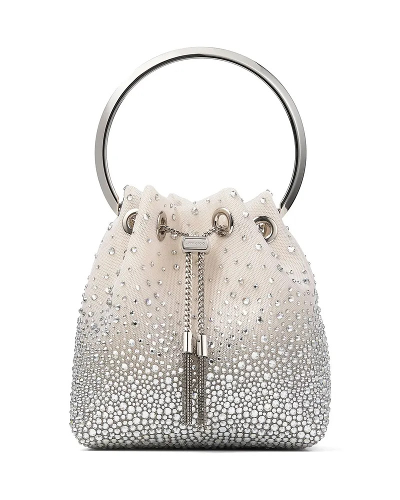 Jimmy Choo Bon Bon Shoulder Bag White