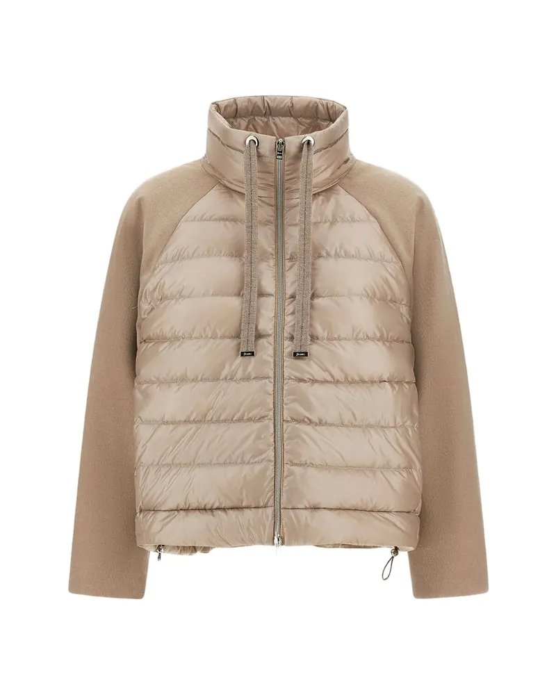 Herno Quilted Jacket Neutrals