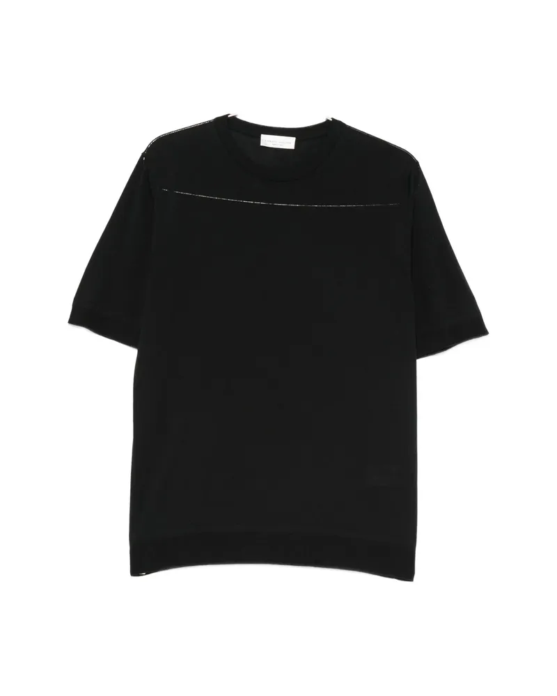 Roberto Collina Short-sleeve T-shirt Black