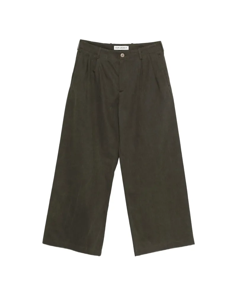 Our Legacy Bridge Trousers Green