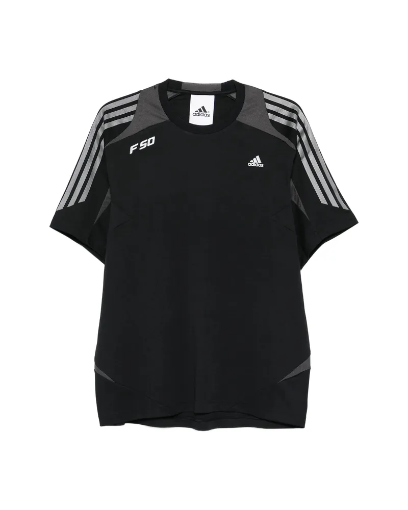 adidas F50 Short-sleeves T-shirt Black