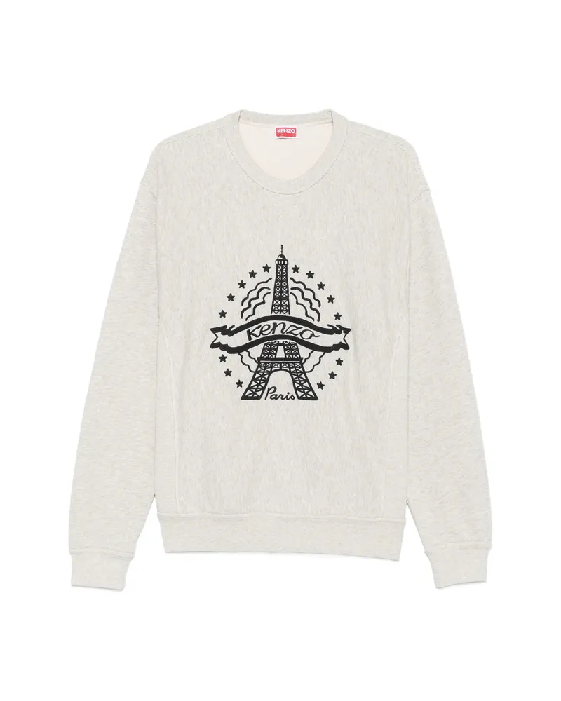 Kenzo Eiffel Tower Sweatshirt Neutrals