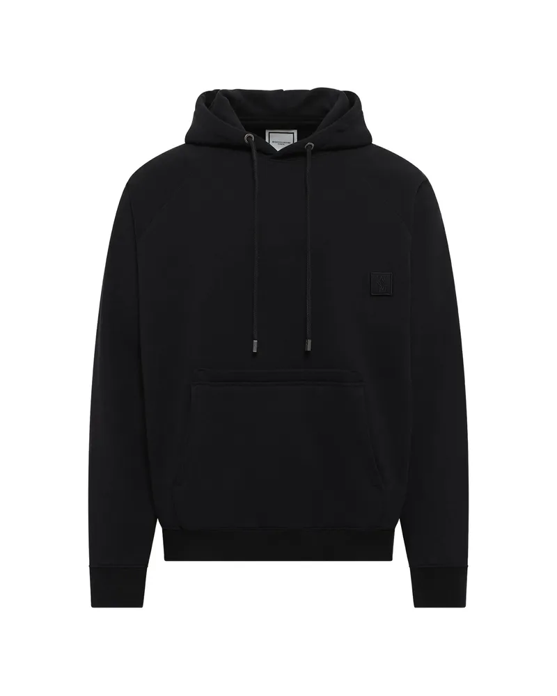 Wooyoungmi Back-print Hoodie Black