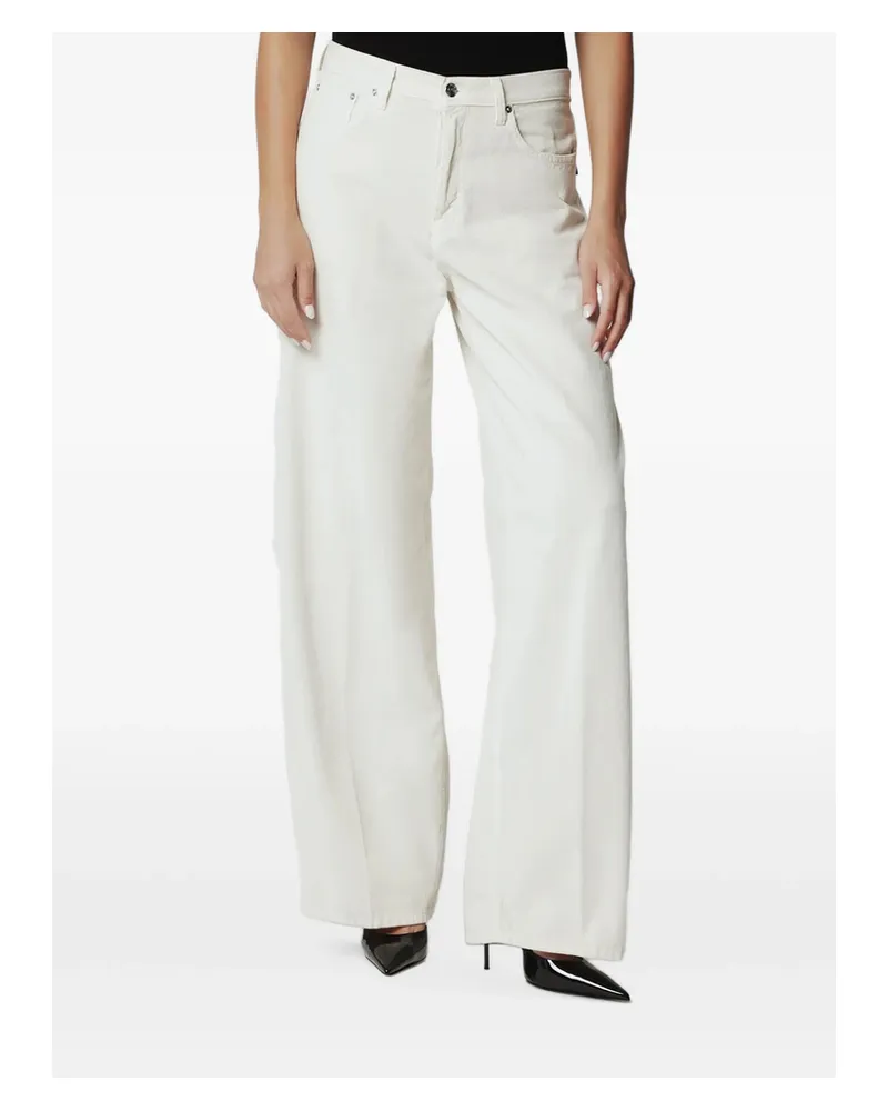 Haikure Bethany Wide-leg Jeans White